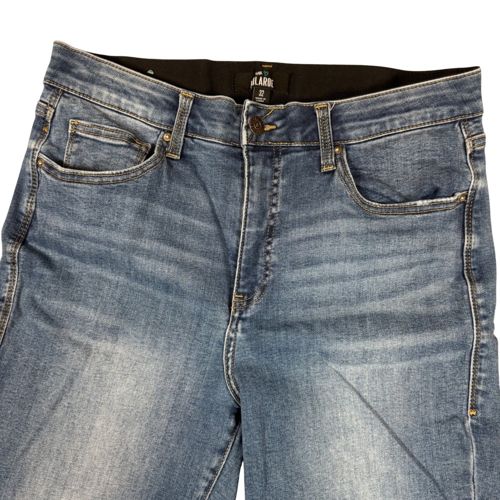 LuLaRoe Magic Waist Skinny Jeans Womens 32 Medium Wash Blue High Rise L-161367